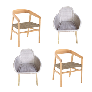 Vente chaude Chaises En Rotin Meubles De Jardin Rotin Naturel Pour Restaurant Et Hôtel avec Accoudoir Costumiz Produit - Product Image 5