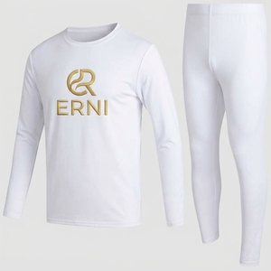 Outdoor Performance Long Sleeve Running T-Shirt Activewear Male Breathable Mesh Fabric Exercise Compression Base Anti-UV Front - Product Image 5