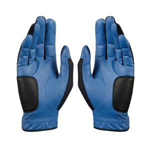 Gants de golf en cuir véritable à prix d'usine, antidérapants, respirants, unisexes, avec fermeture auto-agrippante pour le sport - Product Image 3
