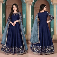 Robe Salwar Kameez Traditionnelle en Soie Adda de Haute Qualité FATEMA FASHION, Design Ethnique Moderne, Vêtement de Fête Indien Pakistanais pour Mariage