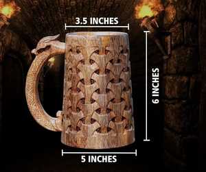 Wood Luxury Eco-Friendly Stocked Microwave Safe <b>Mug</b>-Classic Design for Home Office Parties & Weddings - Product Image 3
