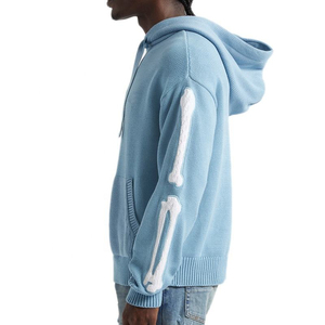 Custom 100% Cotton Fleece Pullover Hoodies Wholesale Hooded <b>Sweatshirt</b> Bulk <b>Gym</b> Activewear Streetwear Eco-Friendly Breathable - Product Image 2