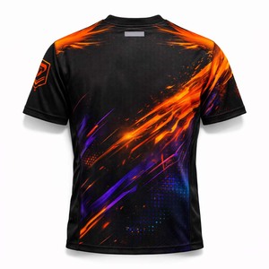 เสื้อกีฬาอีสปอร์ตแบบกำหนดเองราคาถูก คุณภาพพรีเมียม ระบายอากาศได้ดี แห้งเร็ว เป็นมิตรกับสิ่งแวดล้อม สำหรับทุกเพศ พิมพ์ลายด้วยความร้อนบนผ้าโพลีเอสเตอร์ตาข่าย - Product Image 3