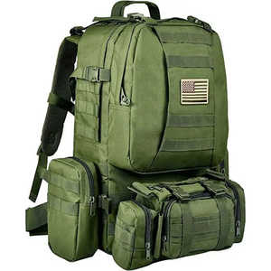 900D 50L Custom Waterproof Sports Gym Fitness <b>Crossfit</b> Tactical <b>Bags</b> Outdoor Hunting Trekking Camping Tactical Backpack - Product Image 2