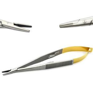 Producto en Oferta, Pinzas de Calidad Premium con Certificación CE, Porta Agujas Dentales TC Rectas/Curvas - Product Image 6