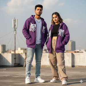 Hoodie Zippé Oversize en Coton Molletonné Épais avec Impression en Relief – Le Meilleur Design Unisexe pour le Streetwear – Fabricant de Qualité Supérieure - Product Image 6
