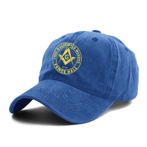หมวกเบสบอลทรงหกเหลี่ยมแบบกำหนดเอง ลายสี่เหลี่ยมสีทอง ผ้าฝ้ายทวิลล์ - Product Image 3