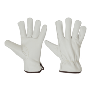 Gants de travail en cuir de chèvre de qualité supérieure, résistants à la chaleur, durables, protection des mains pour travaux lourds, gants de jardinage - Product Image 1