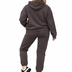 Ensemble de survêtement décontracté pour femme avec sweat à capuche confortable et pantalon de jogging extensible à taille élastique - Product Image 2