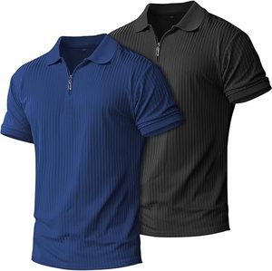 Chemise de golf décontractée personnalisée pour homme, anti-plis, avec poche, en Spandex/Polyester, vêtements uniformes OEM/ODM, vente en gros - Product Image 1