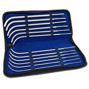 Juego de Dilatadores Uretrales de 12 Piezas, Dilatador Hegar de Acero Inoxidable, Instrumento Quirúrgico Manual, Caronia Surgical, Certificado CE Clase I - Product Image 1