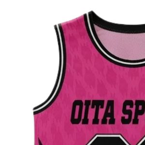 Maillot de lacrosse unisexe rose et noir en polyester léger, vêtement de sport athlétique, uniforme d'équipe, vêtements de performance - Product Image 4