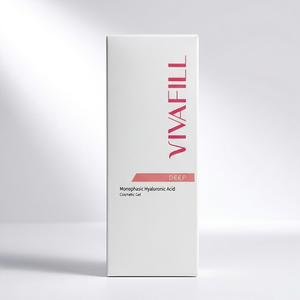 [VIVAFILL] 1cc Booster cutané réticulé à l'acide hyaluronique coréen, traitement cosmétique anti-âge pour le visage, les lèvres et les rides nasogéniennes - Product Image 2
