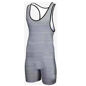Singlet de Lucha Libre para Hombre de Alta Calidad, con Logotipo Personalizado, Transpirable, de Poliéster, Venta al Por Mayor, Ropa de Artes Marciales - Product Image 3