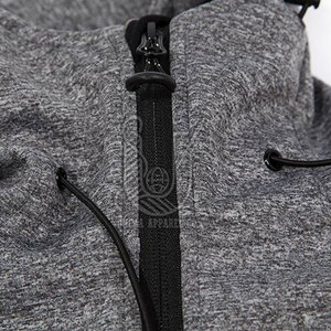 Dernier design, veste d'hiver softshell à capuche la plus vendue pour hommes, légère, respirante, séchage rapide, polyester, logo frontal - Product Image 6