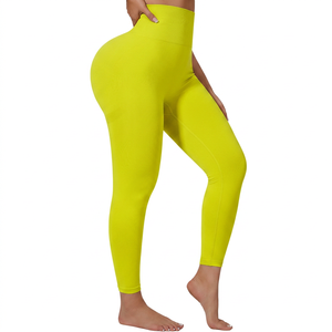 Leggings de Cintura Alta para Mujer, Pantalones de Yoga Sin Costuras, Ropa Deportiva para Gimnasio, Fitness, Entrenamiento, Running - Product Image 3