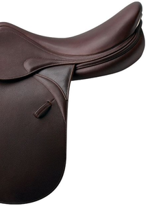 High Grade Leather English Horse Saddle Lightweight Durable <b>Equestrian</b> Riding Saddle for Jumping Dressage Training - Product Image 3