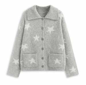 Pull en maille style universitaire de haute qualité, doux pour l'hiver - Haut élégant à manches longues de couleur unie pour femme, respirant 2026 - Product Image 1