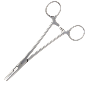 Porte-aiguilles en acier inoxydable de 7 pouces (18 cm) avec pointes droites standard, pinces manuelles, instruments chirurgicaux pour aiguilles - Product Image 2