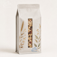 Bolsa de Embalaje para Avena Enrollada, Bolsa Resellable Impresa Personalizada para Avena, Granola, Fabricante de Envases de Alimentos