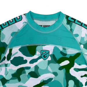 Maillot de bain une pièce pour femmes, manches courtes, rashguard pour la natation et le surf - Product Image 4