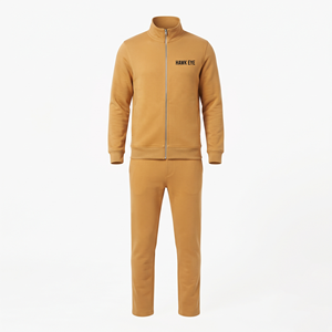 Ensemble de survêtement tendance pour homme, 2 pièces, avec fermeture éclair intégrale, pour entraînement sportif et jogging, vente en gros - Product Image 4