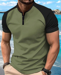 Camiseta Polo de Algodón para Hombre, Camiseta Polo de Manga Corta con Logotipo Personalizado, Proveedor Mayorista de Ropa de Alta Calidad - Product Image 3