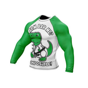 2026 High Quality Latest Design New Style Fully Customized Men Rash Guard / Wholesale Price Regular Length Men Rash Guard Shirts - Product Image 3