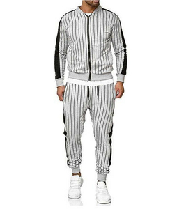<b>Men</b> <b>Track</b> Suit Set New <b>Men's</b> Outdoor Sports Casual Hoodie <b>Jacket</b> Suit Front Zipper Tracksuit - Product Image 2