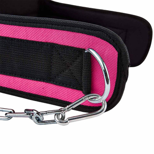 Heavy Duty Dipping <b>Belt</b> for Weighted Pull Ups Dips Nylon <b>Chain</b> <b>Belt</b> for Gym Powerlifting Training Gear - Product Image 4