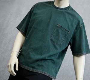เสื้อยืดผู้ชายสไตล์วินเทจ ผ้าฝ้าย 100% ล้างสีแบบแอซิดวอช รับสกรีนโลโก้ - Product Image 1