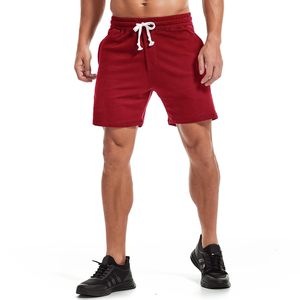 Pantalones cortos deportivos para hombre con logotipo personalizado, antiarrugas, ligeros, de verano, de mezcla de algodón, nailon y spandex, con cintura elástica. - Product Image 2