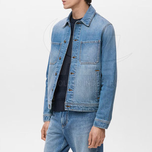Top Selling Unique Design <b>Men</b> Jeans <b>Jacket</b> In Wholesale Price High Quality Street Wear <b>Men</b> Jeans <b>Jacket</b> - Product Image 4