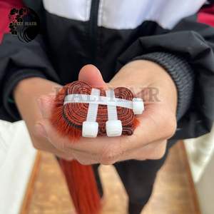 Haute Qualité 100% Remy Vietnamien Extensions De Cheveux Humains Couleur Naturelle Trame Cheveux Raides Super Double Extrémités Dessinées Hali Collection - Product Image 4