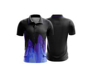 Camiseta polo de entrenamiento ultra performance para hombre, transpirable, de secado rápido, ligera, elástica, que absorbe la humedad, para gimnasio, deportes y actividades. - Product Image 6