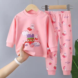 Conjunto Deportivo de Primavera para Niños, Sudadera y Pantalones de Algodón, Ropa Informal, Unisex, Cómodo - Product Image 3