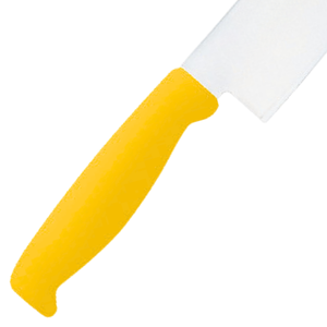 Couteau de cuisine Nakiri de 165 mm avec lame large et plate, tranchant, poignée confortable pour préparer les fruits et légumes - Product Image 4