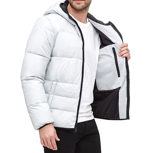 Men Puffer Jackets Premium Warm Outerwear With Modern Style And Durable Fabric Winter Jacket - Product Image 2