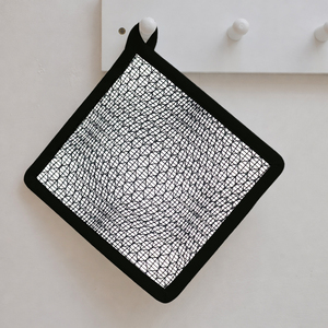 Nouvelle pochette de cuisine imprimée, résistante au four, écologique, lavable au lave-vaisselle, doublure en coton, couleurs personnalisables disponibles. - Product Image 1
