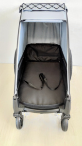 Dog Bike Trailer and Pet <b>Stroller</b>-Aluminum Alloy Frame Independent Suspension 20 inch Air-Filled Tires 45-50kg Max Load - Product Image 5