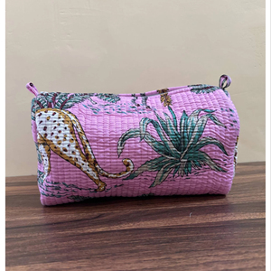 Bolsa de Maquillaje Floral para Mujer, Neceser de Viaje, Bolsa de Aseo, Regalo para Damas de Honor, Juego de 3 Bolsas, Precio al por Mayor - Product Image 1