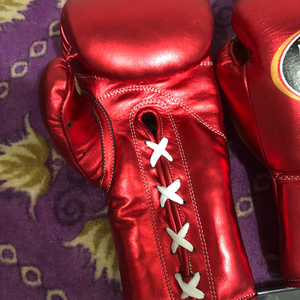 Guantes de Boxeo Personalizados No Boxing No Life, de Cuero Vacuno, con Cordones, para Entrenamiento y Sparring, que Absorben la Humedad y se Secan Rápidamente, OEM al por Mayor - Product Image 4