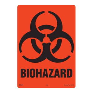 Brady Durable Biohazard Labels <b>Heat</b> & Chemical <b>Resistant</b> <b>Adhesive</b> for Labs - Product Image 3