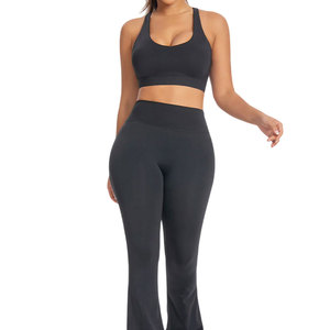 Ensembles de Vêtements de Sport Premium pour Femmes : Crop Top et Legging Taille Haute pour Gym, Fitness et Yoga – Collection 2026 - Product Image 1