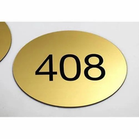 Plaque de numéro de maison vintage en métal 29 avec chiffres en relief, panneau décoratif pour porte, plaque d'adresse murale pour maison, hôtel, bureau