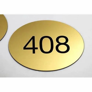 Placa de Número de Casa Metálica Vintage 29 con Números en Relieve, Letrero Decorativo para Puerta, Placa de Dirección Montada en Pared para Casa, Hotel u Oficina - Product Image 5