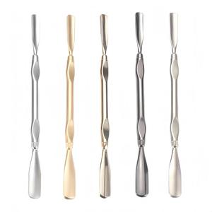 Juego de Empujadores de Cutículas de Acero Inoxidable de Doble Punta, Herramienta Profesional de Manicura Reutilizable, Equipo de Salón de Belleza - Product Image 1