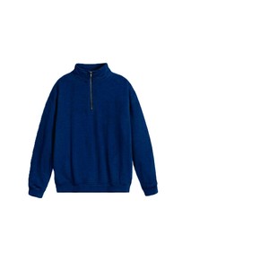 Sweat-shirt pour homme en polaire polyester à fermeture éclair quart de tour avec poche latérale, haute qualité, respirant, décontracté, vêtements d'hiver pour homme, logo personnalisé - Product Image 6