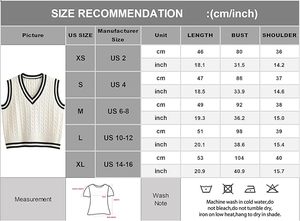 Cárdigan sin mangas de moda para mujer - Chaleco de punto con cuello en V y botones - Chaleco holgado suave y transpirable para otoño/invierno - Product Image 6