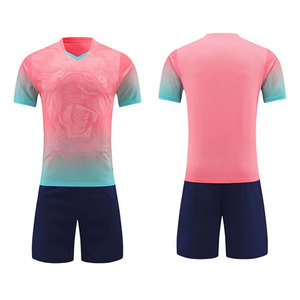 Uniforme de Fútbol de Manga Corta Transpirable de Alta Calidad, 100% Poliéster de Secado Rápido, Ropa de Entrenamiento al Por Mayor, Hecho en Pakistán - Product Image 1